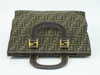 FENDI ズッカ トートバッグ ブラウン