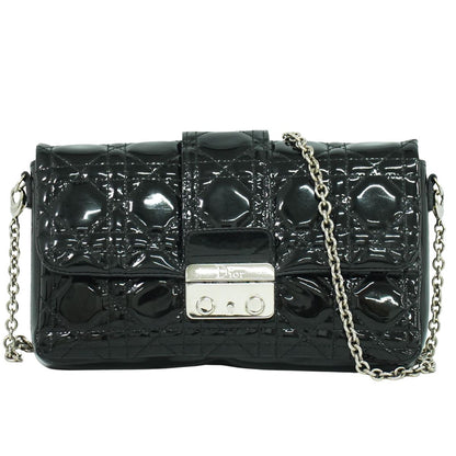 Christian Dior カナージュ 2WAY ショルダーバッグ ブラック