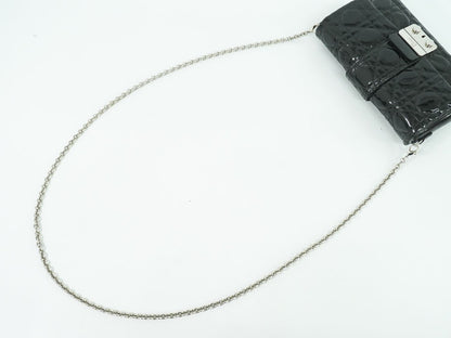 Christian Dior カナージュ 2WAY ショルダーバッグ ブラック