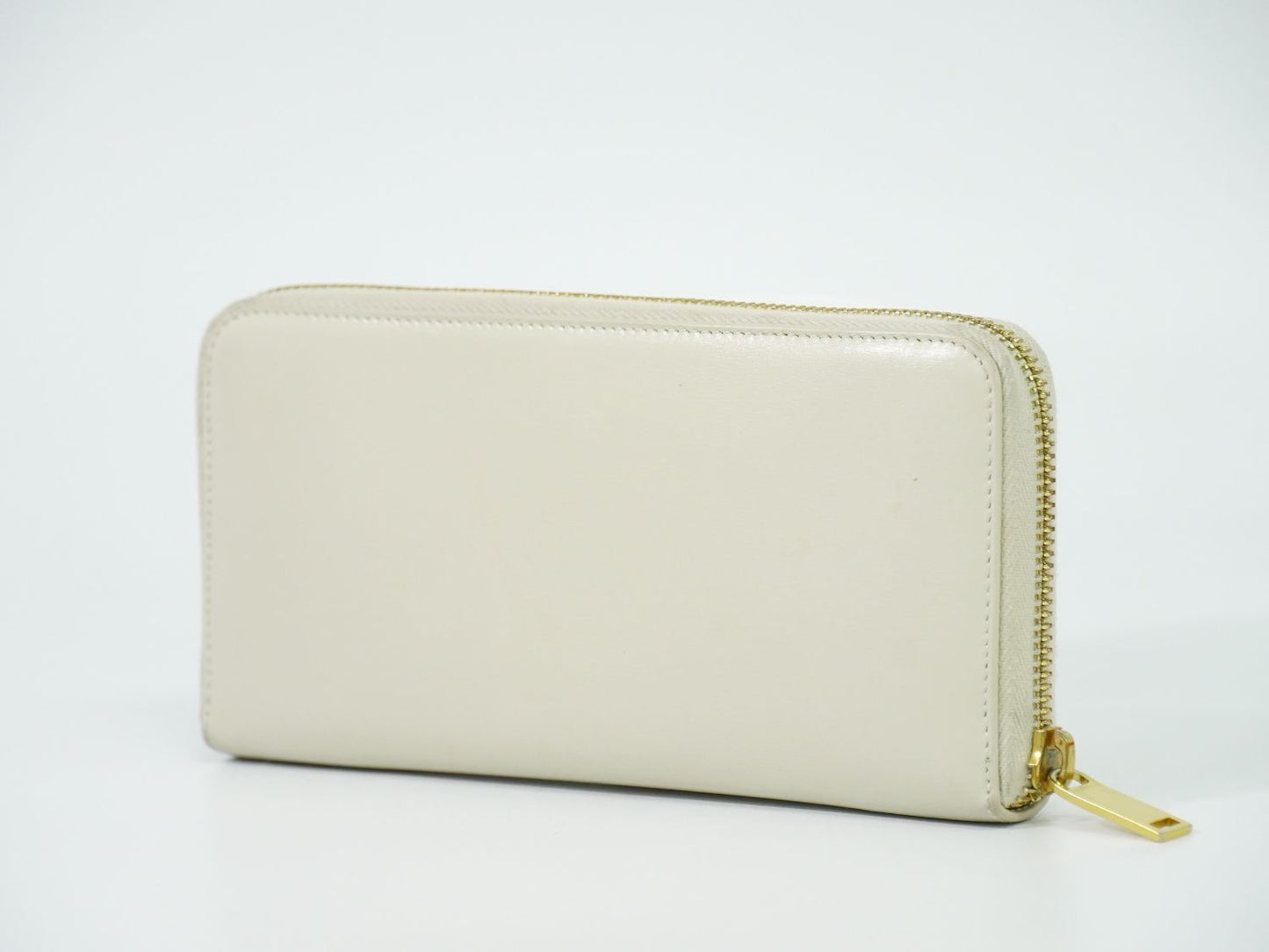 SAINT LAURENT 長財布 アイボリー 637432