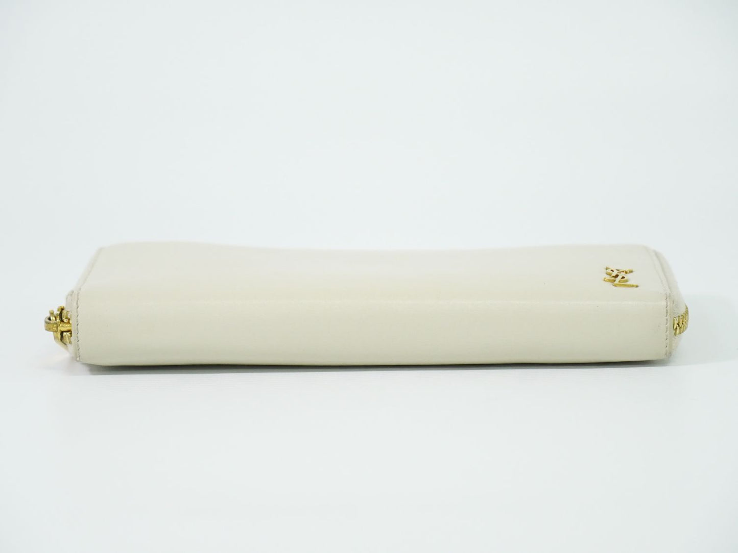 SAINT LAURENT 長財布 アイボリー 637432