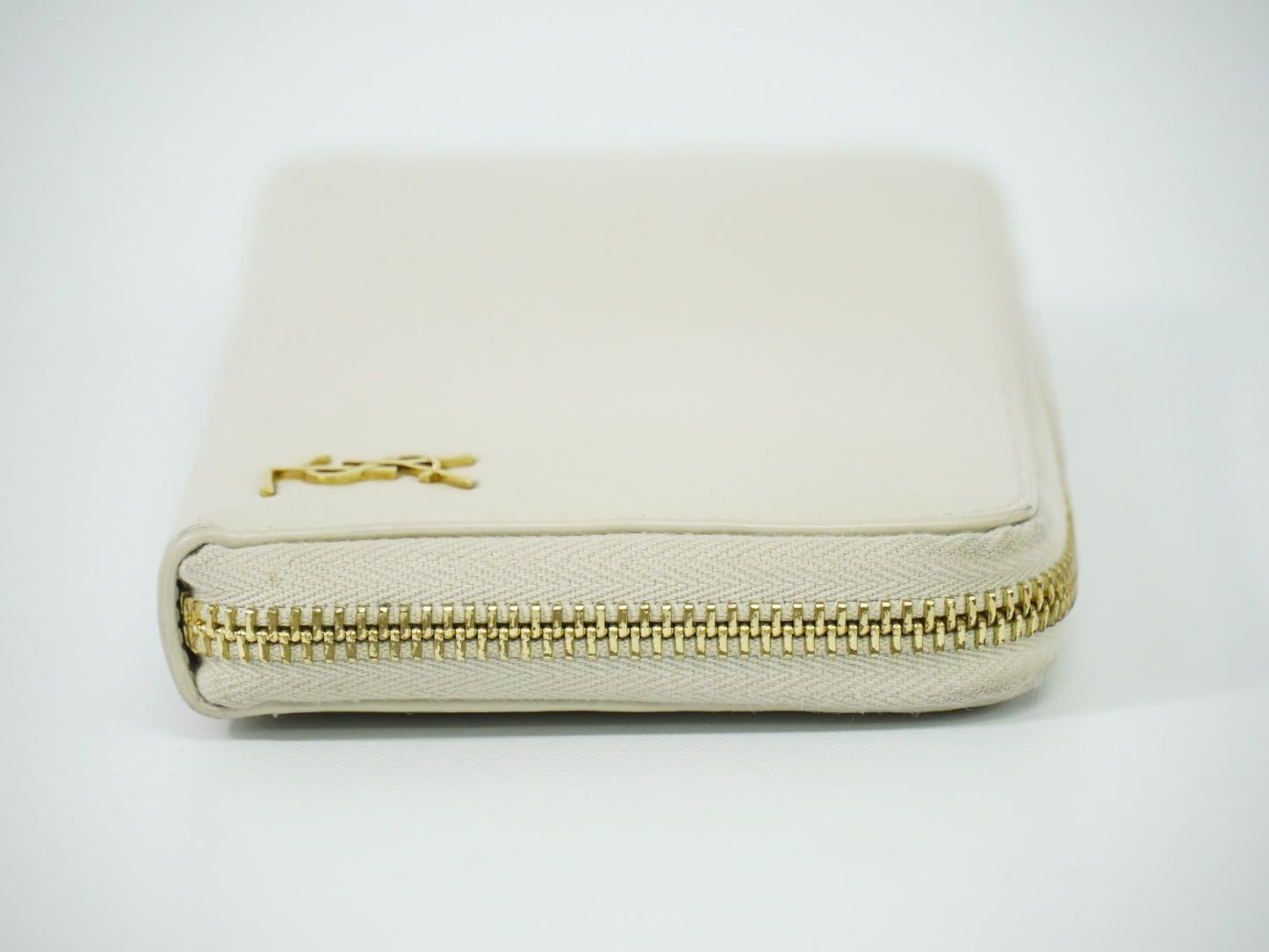 SAINT LAURENT 長財布 アイボリー 637432