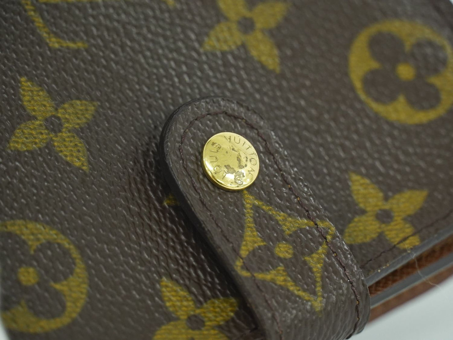 LOUIS VUITTON コンパクトジップ モノグラム 折財布 M61667