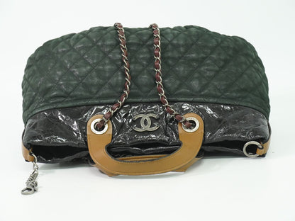 CHANEL インザミックス ココマーク 2WAY ショルダーバッグ ブラック ブラウン