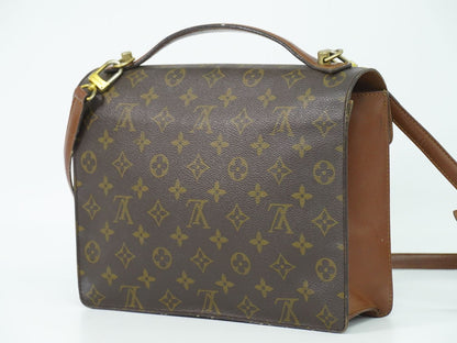 LOUIS VUITTON モンソー モノグラム 2WAY ショルダーバッグ M51185
