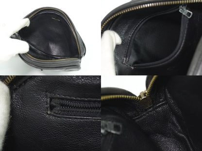 CHANEL ココマーク タッセル ポーチ ブラック