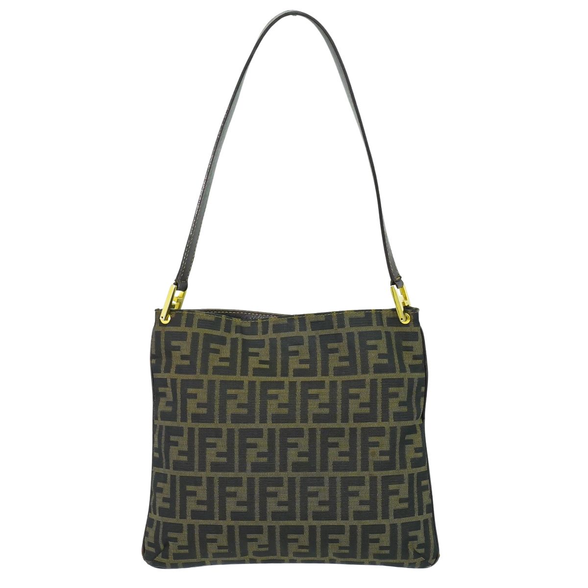 FENDI ズッカ ショルダーバッグ ブラウン