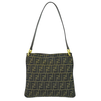 FENDI ズッカ ショルダーバッグ ブラウン