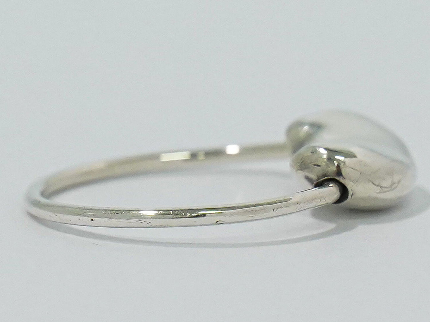 TIFFANY & Co. ビーン STERLING リング 7.5号 シルバー