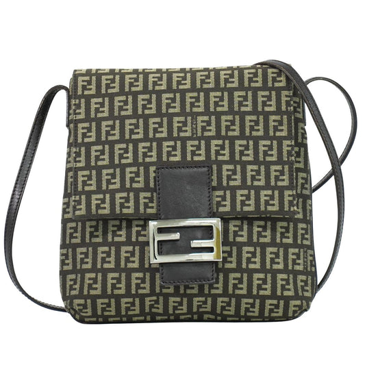 FENDI ズッキーノ ショルダーバッグ ブラウン 8BT075
