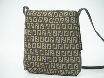FENDI ズッキーノ ショルダーバッグ ブラウン 8BT075