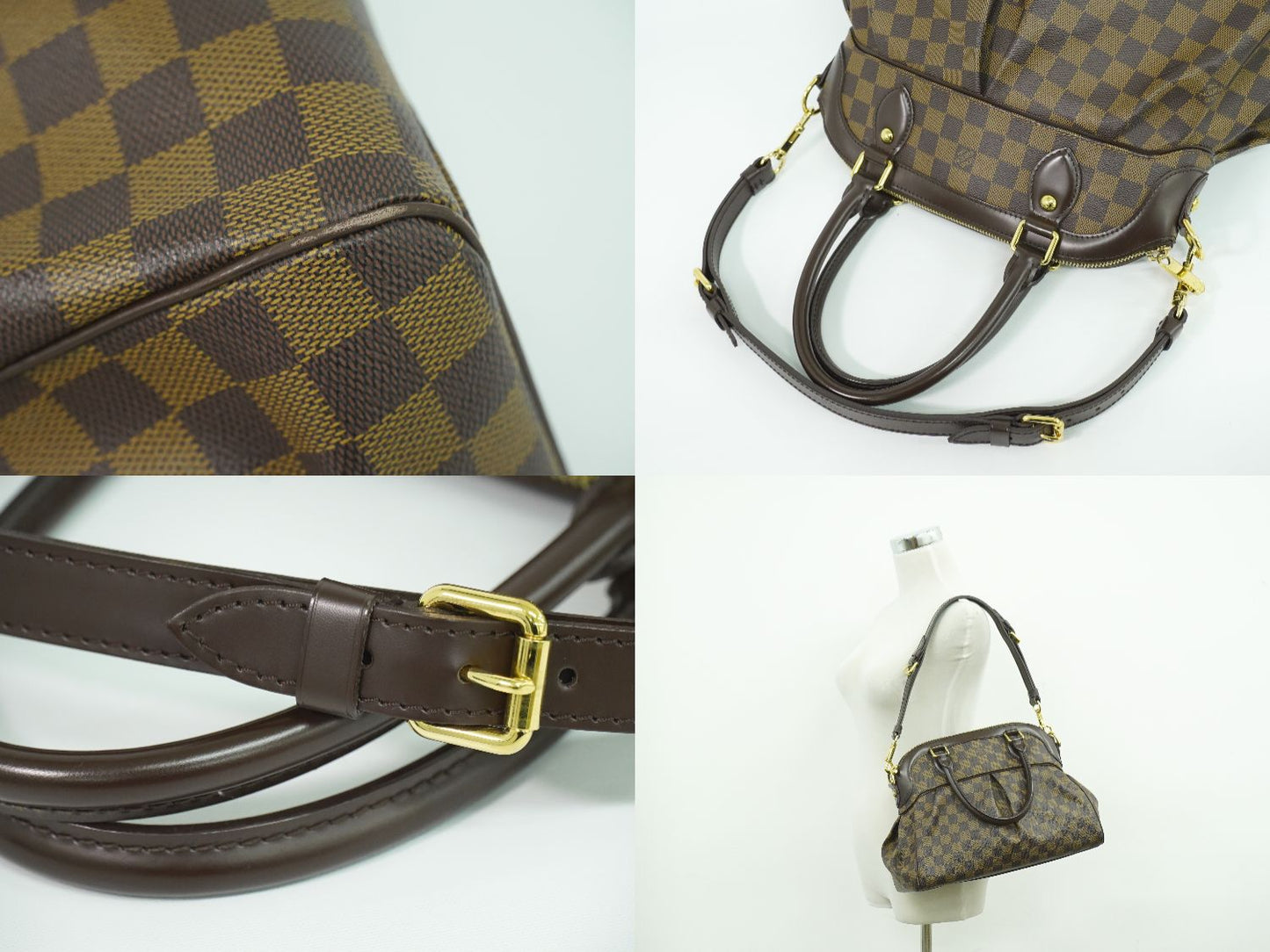 LOUIS VUITTON トレヴィ PM ダミエ エベヌ 2WAY ショルダーバッグ N51997