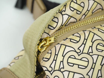 BURBERRY TBモノグラム ボディバッグ ベージュ