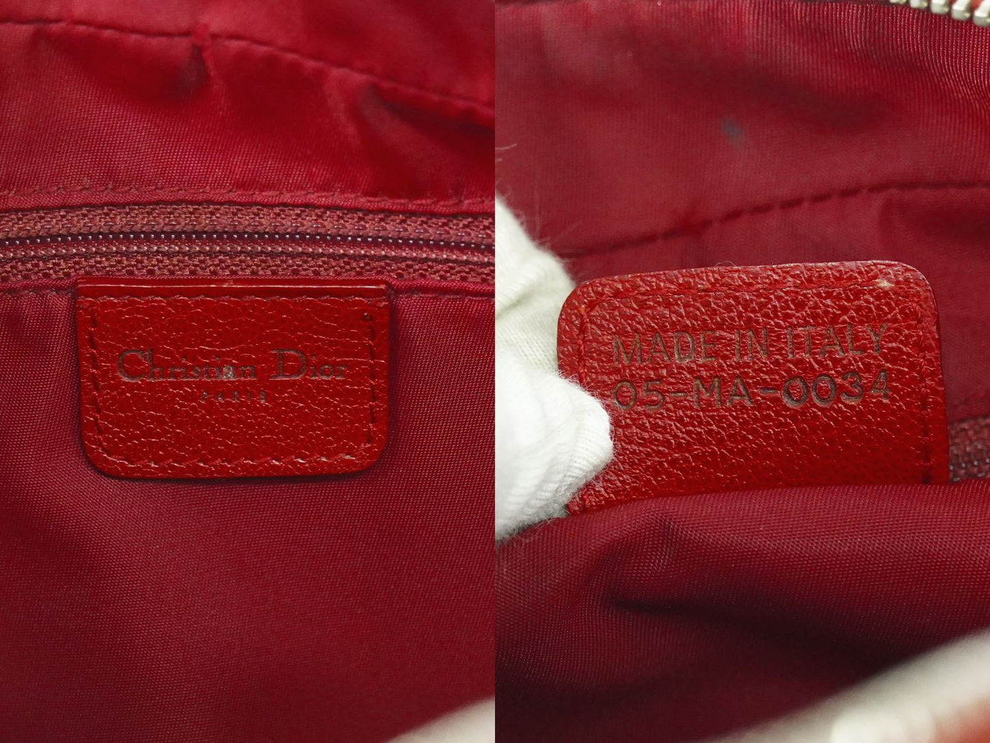 Christian Dior トロッター ラスタ ショルダーバッグ ブラウン マルチカラー