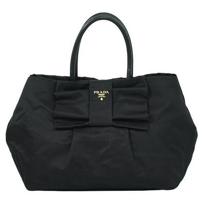 PRADA リボン トートバッグ ブラック