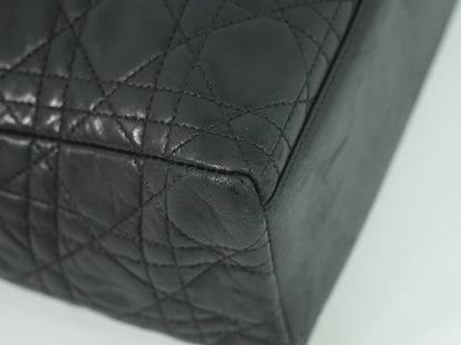 Christian Dior レディディオール 2WAY ショルダーバッグ ブラック