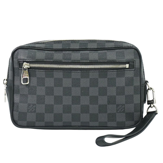 LOUIS VUITTON ポシェット カサイ ダミエ グラフィット クラッチバッグ N41664