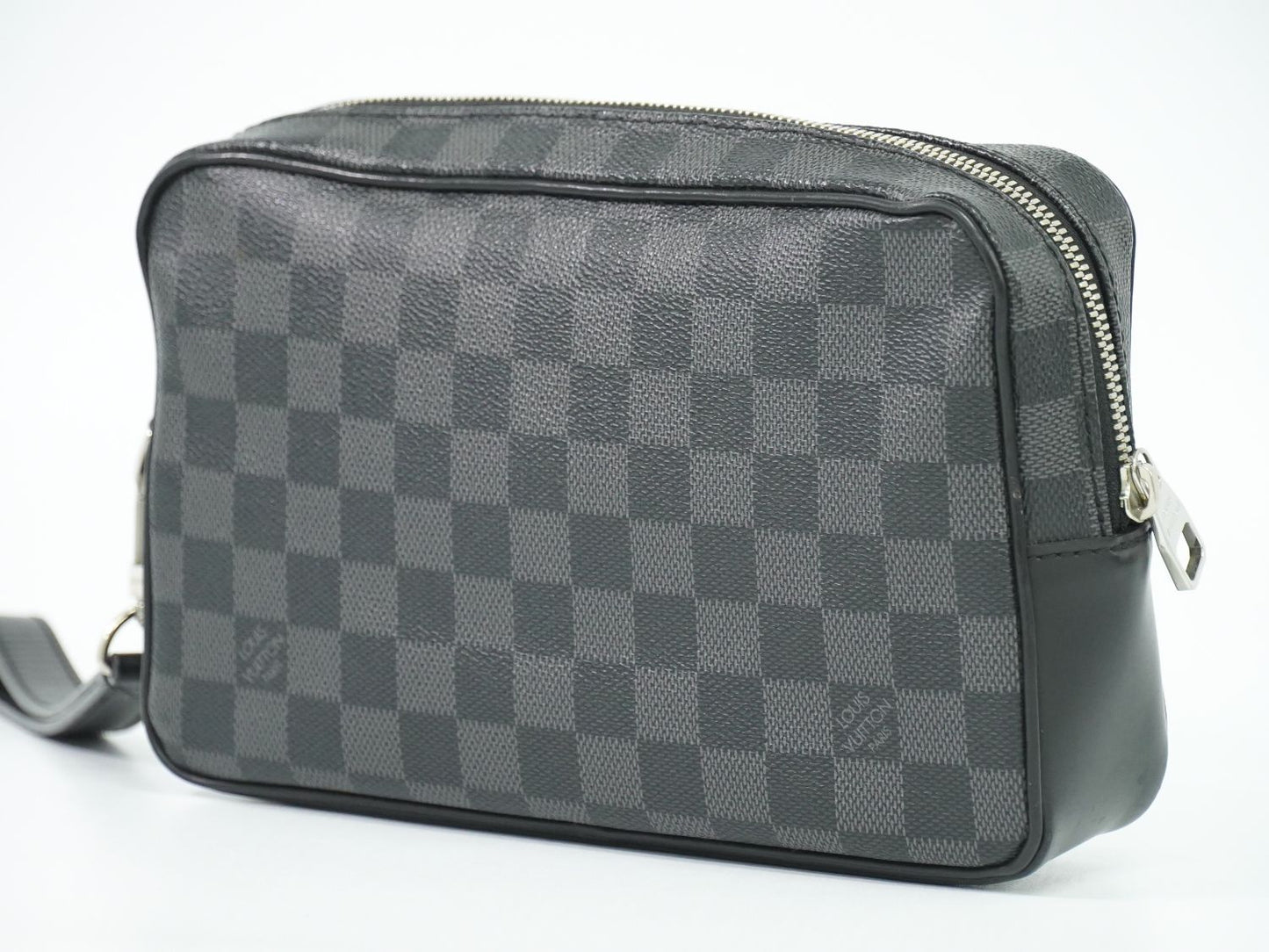 LOUIS VUITTON ポシェット カサイ ダミエ グラフィット クラッチバッグ N41664