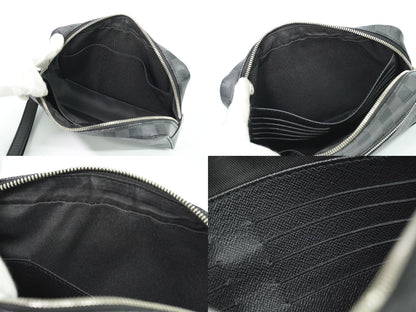 LOUIS VUITTON ポシェット カサイ ダミエ グラフィット クラッチバッグ N41664