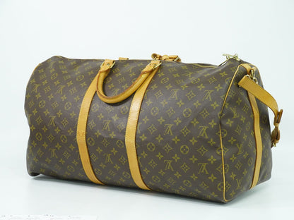 LOUIS VUITTON キーポルバンドリエール 55 モノグラム 2WAY ボストンバッグ M41414