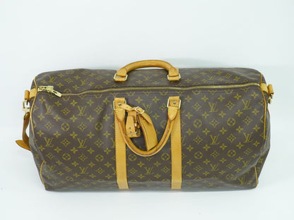 LOUIS VUITTON キーポルバンドリエール 55 モノグラム 2WAY ボストンバッグ M41414