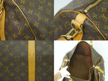 LOUIS VUITTON キーポルバンドリエール 55 モノグラム 2WAY ボストンバッグ M41414