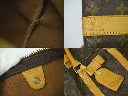 LOUIS VUITTON キーポルバンドリエール 55 モノグラム 2WAY ボストンバッグ M41414