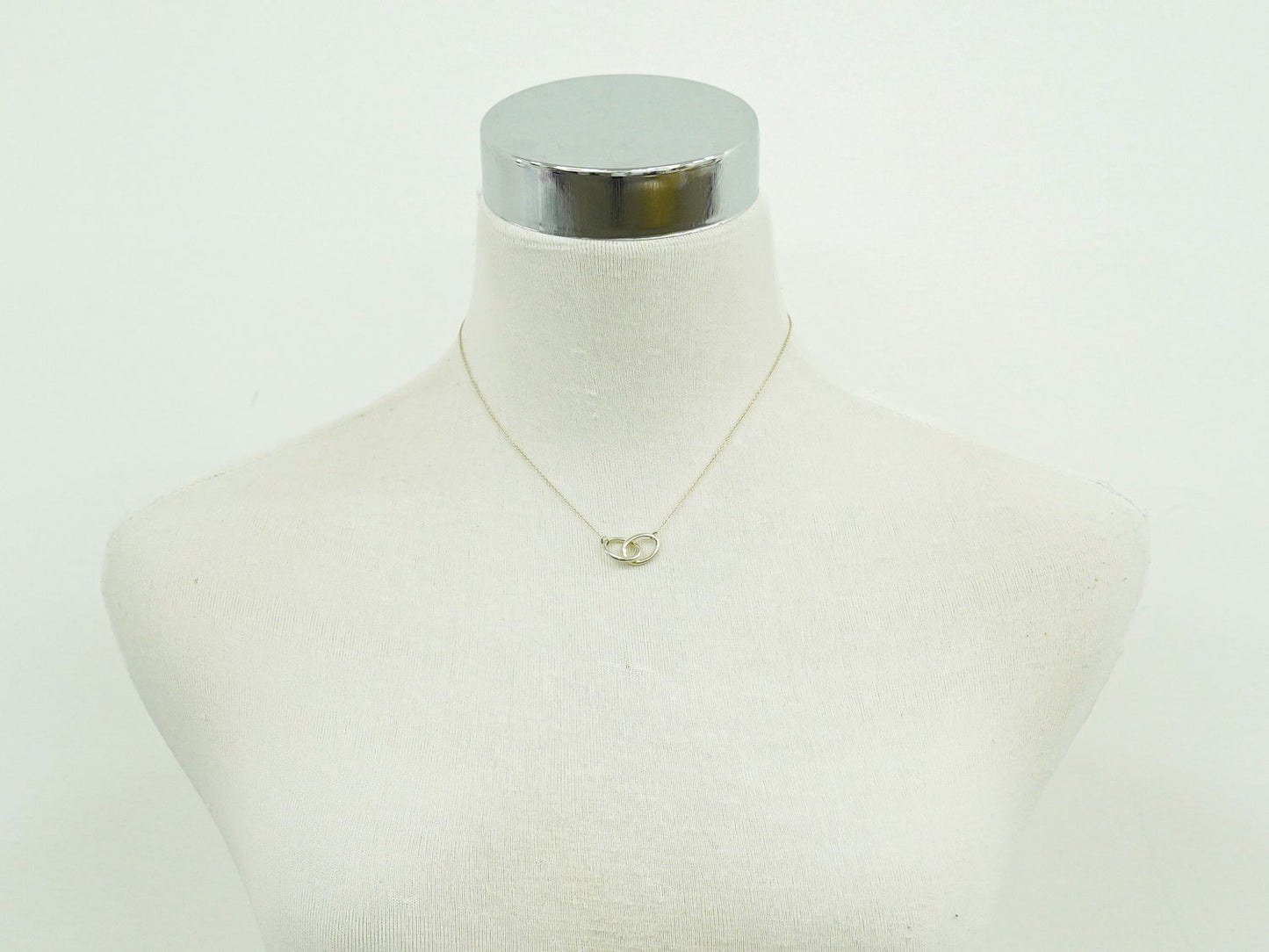 TIFFANY & Co. ダブルループ 925 ネックレス シルバー