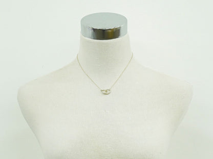 TIFFANY & Co. ダブルループ 925 ネックレス シルバー