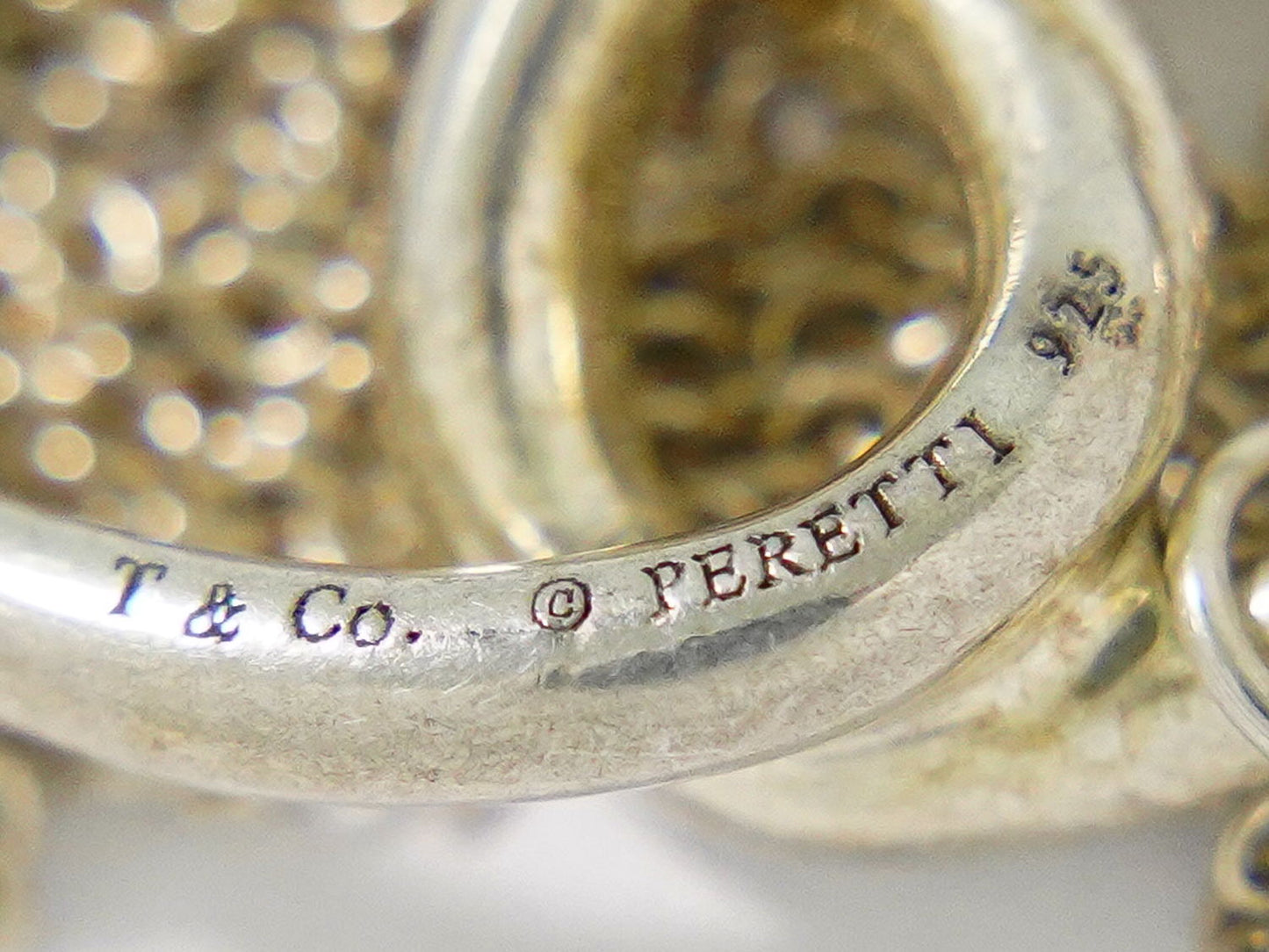 TIFFANY & Co. ダブルループ 925 ネックレス シルバー