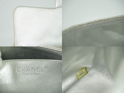 CHANEL ココマーク マトラッセ ショルダーバッグ シルバー
