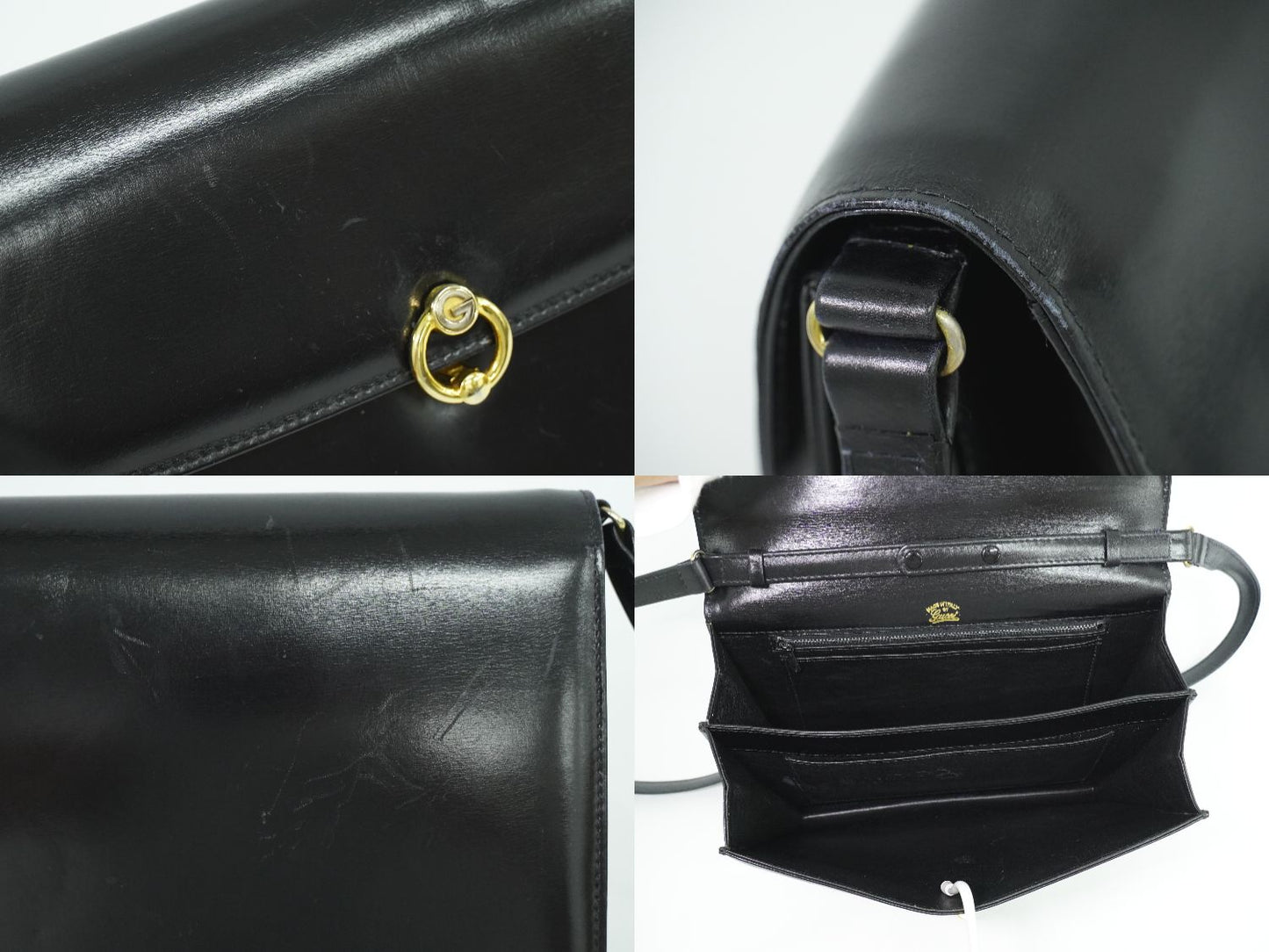 GUCCI 2WAY ショルダーバッグ ブラック