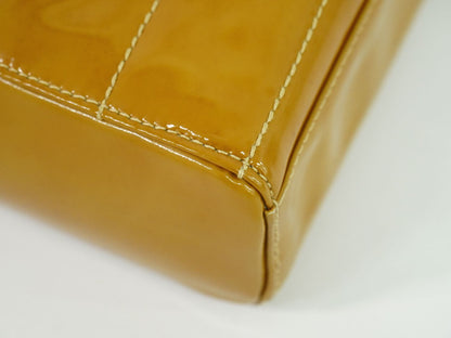CHANEL ココマーク チョコバー ハンドバッグ ベージュ