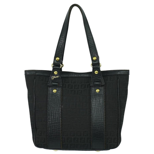 FENDI ズッキーノ トートバッグ ブラック 8BH161
