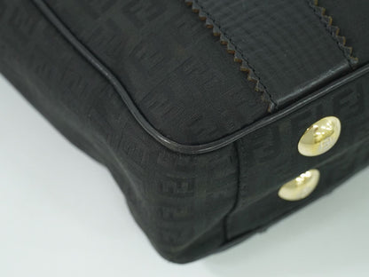 FENDI ズッキーノ トートバッグ ブラック 8BH161