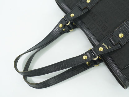 FENDI ズッキーノ トートバッグ ブラック 8BH161