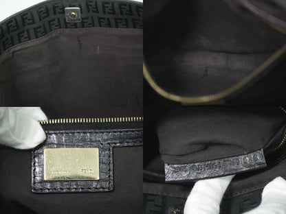 FENDI ズッキーノ トートバッグ ブラック 8BH161