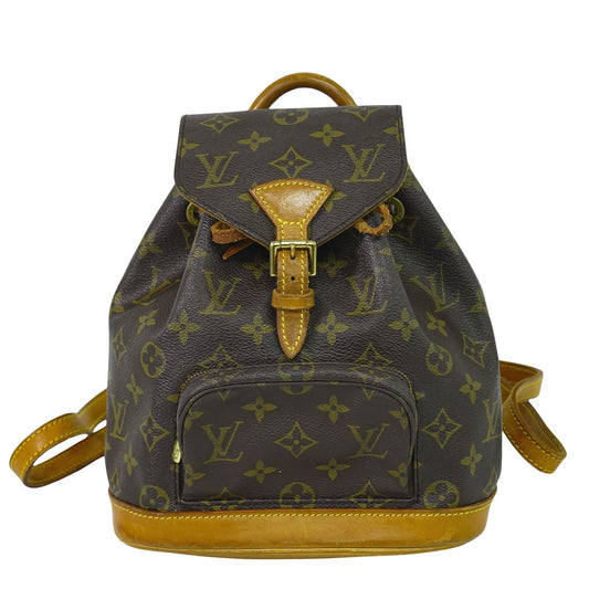 LOUIS VUITTON ミニ モンスリ モノグラム リュックサック M51137