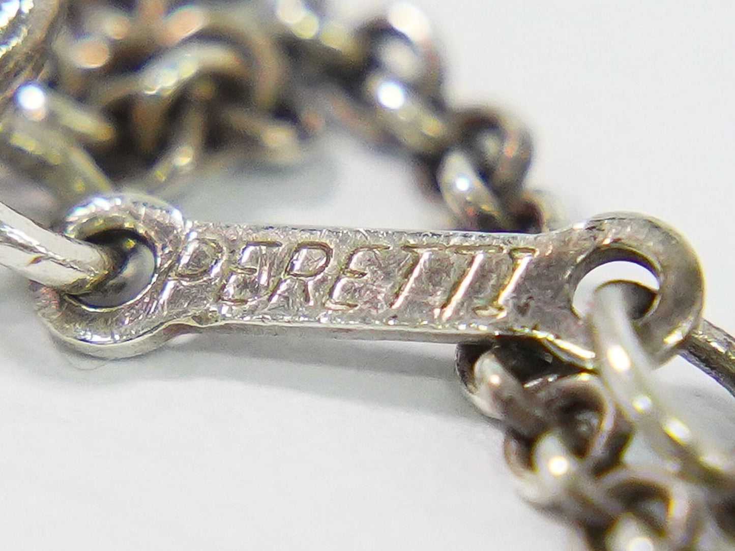 TIFFANY & Co. ビーン 925 ネックレス シルバー