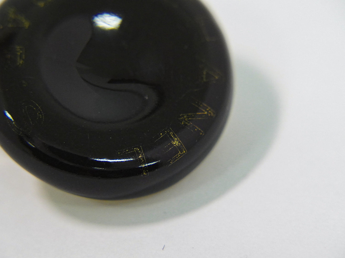 CHANEL ロゴ イヤリング ゴールド ブラック