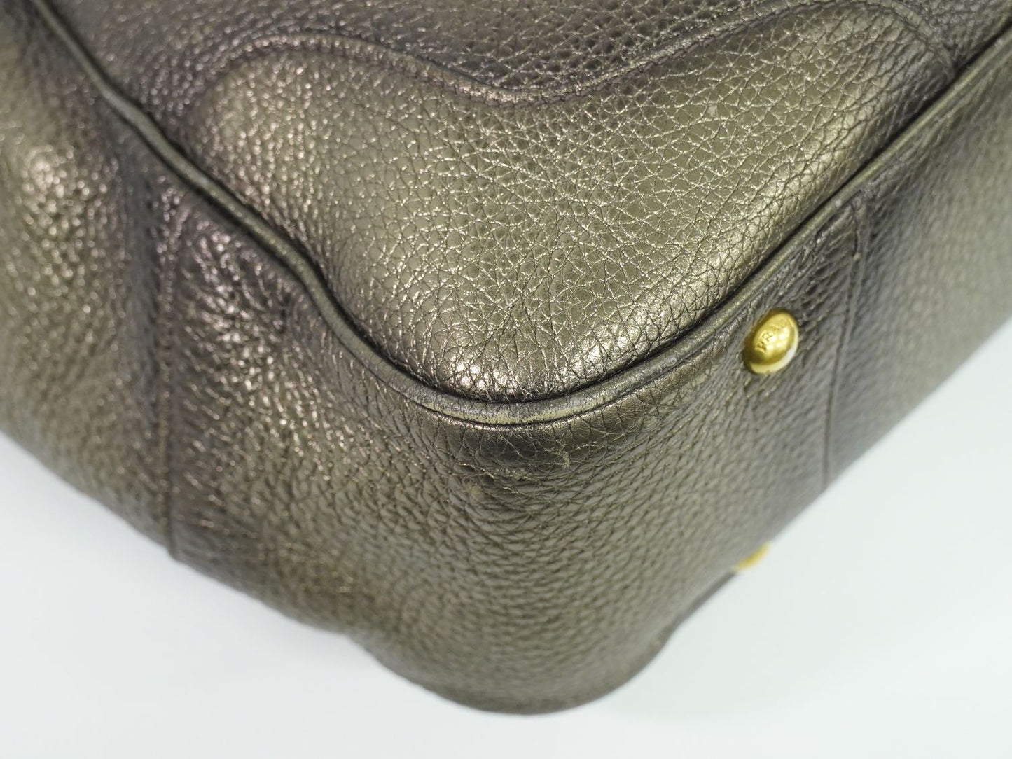 PRADA ショルダーバッグ ゴールド系