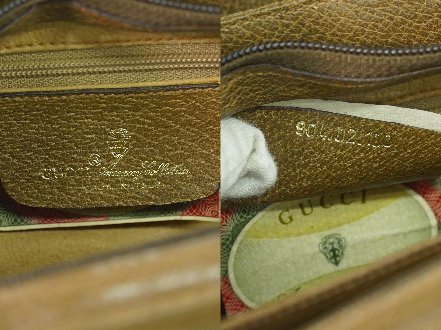 GUCCI オールドグッチ ショルダーバッグ ブラウン