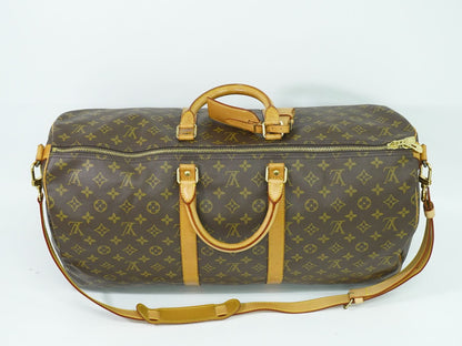 LOUIS VUITTON キーポルバンドリエール 55 モノグラム 2WAY ボストンバッグ M41414