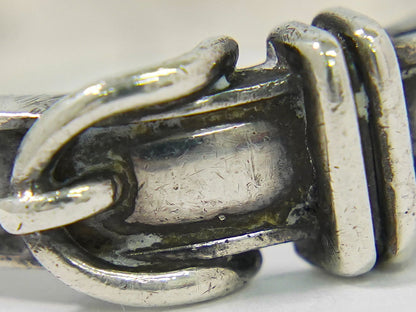 HERMES サンチュール ベルト モチーフ 925 リング 12.5号 シルバー