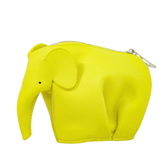 LOEWE エレファント コインケース イエロー