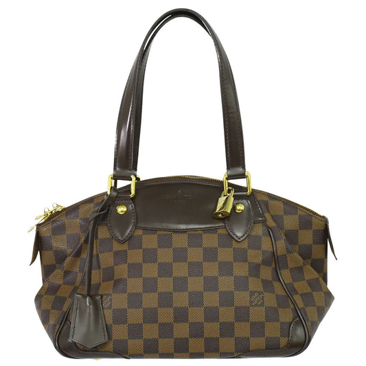 LOUIS VUITTON ヴェローナ PM ダミエ エベヌ トートバッグ N41117