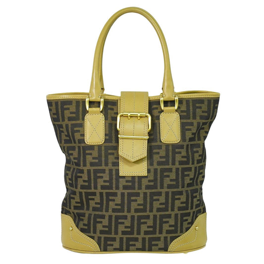 FENDI ズッカ トートバッグ ブラウン 8BH091