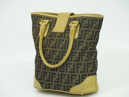 FENDI ズッカ トートバッグ ブラウン 8BH091