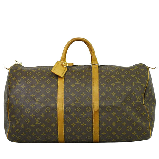 LOUIS VUITTON キーポル 55 モノグラム ボストンバッグ M41424
