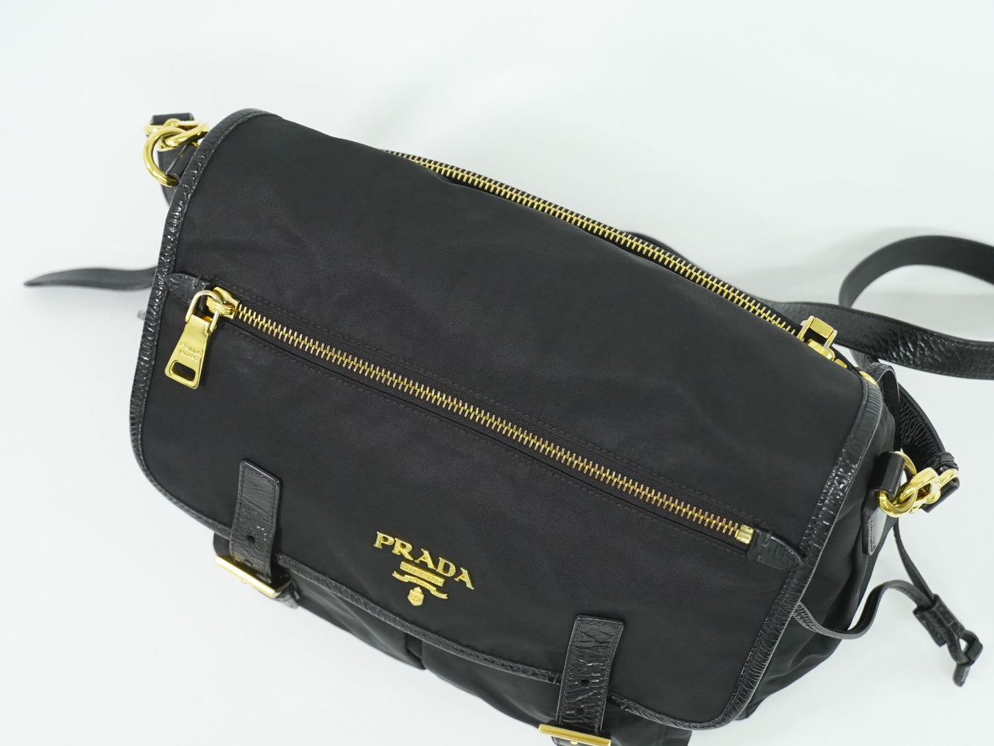 PRADA ナイロン ショルダーバッグ ブラック